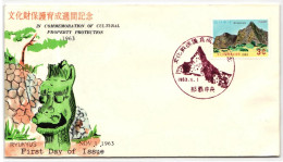 Ryukyu-Inseln FDC 144 Als Ersttagsbrief #NI441 - Riukiu-eilanden