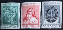 VATICAN                          N° 549/551                         NEUF** - Nuovi