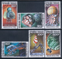 Togo 1978 Mi# 1294-1299 A Used - US Pioneer And USSR Venera Space Missions - Afrika