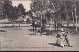 Gest. O-7200 Borna Karabinier-Regt. Feldpost 1915 - Borna