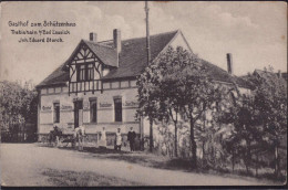 * O-7231 Trebishain Gasthaus Zum Schützenhaus 1923 - Geithain