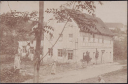 * O-7241 Höfgen Schulhaus, Foto-AK 1920 - Grimma