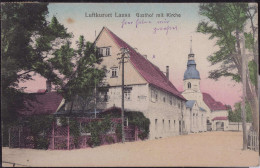 Gest. O-7291 Lausa Gasthof Kirche 1922 - Torgau