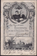 Gest. O-7300 Döbeln Erinnerung An V. Thümmlers Hochzeit 3.12.1906 - Doebeln