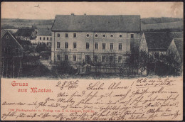 Gest. O-7301 Masten Gasthaus Zu Masten 1900 - Doebeln