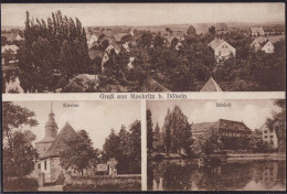 O-7301 Mockritz Kirche Schloß 1927 - Doebeln