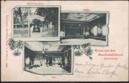 Gest. O-7950 Bad Liebenwerda Gasthaus Gesellschaftshaus 1900, EK 1cm, Min. Best. - Falkenberg