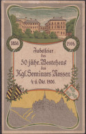 * O-8255 Nossen 50 Jahrfeier Des Königl. Seminars 1906 - Meissen