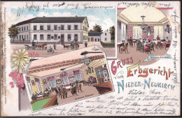 Gest. O-8505 Niederneukirch Gasthaus Zum Erbgericht, Soldatenpost 1907 - Bischofswerda