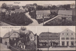 Gest. O-8801 Schlegel Bäckerei Schmidt Gasthaus, Feldpost 1918 - Zittau