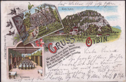 Gest. O-8806 Oybin Burg Rittersaal 1899 - Zittau