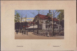 Gest. O-9000 Chemnitz Gasthaus Waldschänke 1909 - Chemnitz (Karl-Marx-Stadt 1953-1990)