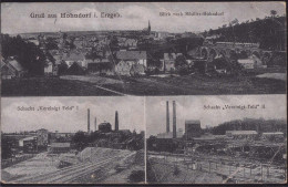 Gest. O-9158 Hohndorf Schacht Vereinigt Fel, Briefmarke Entfernt, Etwas Bügig - Stollberg (Erzgeb.)