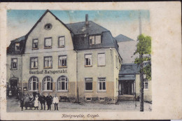 Gest. O-9309 Königswalde Gasthaus Ratsgericht SST Bundesschießen Annaberg 1925 Bedarf - Annaberg-Buchholz