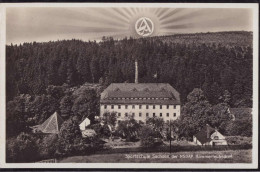 * O-9382 Hammerleubsdorf Sportschule Der NSDAP Aufgehende Symbolsonne DAF 1932 - Zschopau