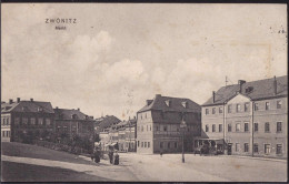 Gest. O-9417 Zwönitz Markt 1909 - Aue