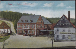 Gest. O-9515 Mosel Gasthaus Zur Forellenmühle 1912 - Zwickau