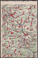 * O-9700 Auerbach Vogtland Wona-Umgebungskarte 48-45 - Auerbach (Vogtland)