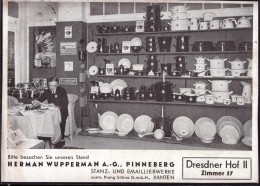 Gest. W-20080 Pinneberg Emaillierwerk Wupperman 1936 - Ahrensburg