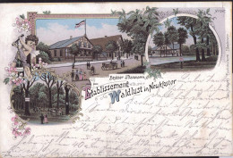 Gest. W-2150 Buxtehude-Neukloster Gasthaus Waldlust 1898 - Buxtehude