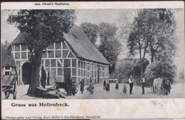 Gest. W-2165 Hollenbeck Gasthaus Hincks, Feldpost 1915 - Stade