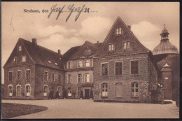Gest. W-2322 Neuhaus Schloß Hahn 1911 - Ploen