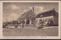 Gest. W-2330 Eckernförde Gasthaus Seelust 1927 - Eckernförde