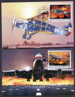 Yugoslavia 1987 - The 60th Anniversary Of Yugoslav Civil Air Transport - Plane - Maximum Card - Briefe U. Dokumente