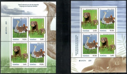 Romania, 2021, UNUSED, Mi. Bl. Nr.864 I-II, Europa (C.E.P.T.) 2021 - Endangered Species (VL-2-7-1) - Unused Stamps