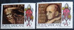 VATICAN                          N° 651/652                        NEUF** - Neufs