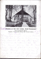 Gest. W-2408 Groß Timmendorf Pension Zu Den Drei Linden 1930, Bügig, Best. - Luebeck