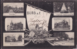 Gest. W-2448 Burg Fehmarn Bergstraße Markt 1906 - Oldenburg (Holstein)