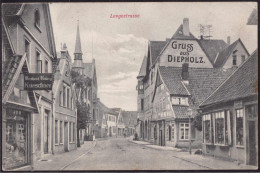 Gest. W-2840 Diepholz Lange Straße 1906, EK 4mm - Diepholz