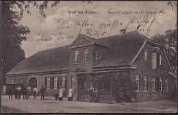 Gest. W-2948 Accum Gasthaus Bargen, Feldpost 1914 - Wilhelmshaven