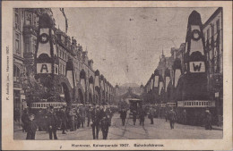 Gest. W-3000 Hannover Kaiserparade 1907 Bahnhofstraße, Einriß 5mm - Hannover
