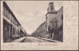 Gest. W-3030 Walsrode Moorstraße 1899, Briefmarke Entfernt - Walsrode