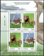 Romania, 2021, UNUSED, Mi. Bl. Nr.864 II, Europa (C.E.P.T.) 2021 - Endangered Species (VL-2-7-1) - Neufs