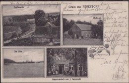 Gest. W-3131 Pevestorf Molkerei Gasthaus Lamprecht 1916 - Lüchow