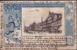 Gest. W-3250 Hameln Osterstraße 1901 - Hameln (Pyrmont)