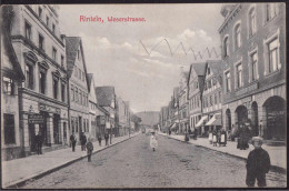 Gest. W-3260 Rinteln Weserstraße 1906 - Rinteln