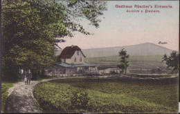 Gest. W-3305 Evessen Gasthaus Rüschers Elmwarte 1908 - Braunschweig