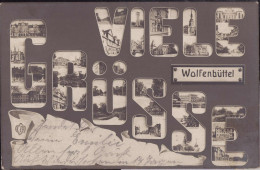 Gest. W-3340 Wolfenbüttel Mikroskopkarte 1911 - Wolfenbuettel