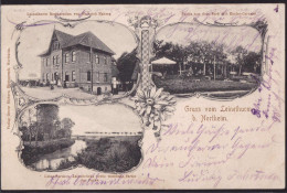 Gest. W-3410 Northeim Leinethurm Gasthaus Heinrich Nahme 1904 - Northeim