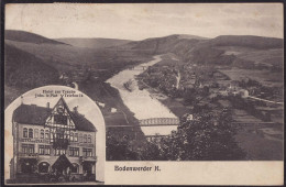 Gest. W-3452 Bodenwerder Hotel Gasthaus Zur Traube 1927 - Holzminden