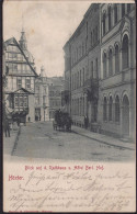 Gest. W-3470 Höxter Hotel Berliner Hof Soldatenpost 1904 - Hoexter