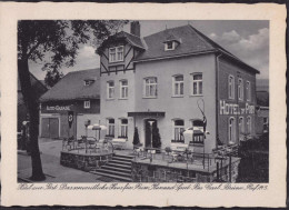 * W-3542 Usseln Hotel Gasthaus Zur Post 1939 - Korbach