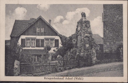 Gest. W-3543 Adorf Waldeck Kriegerdenkmal 1928 - Korbach