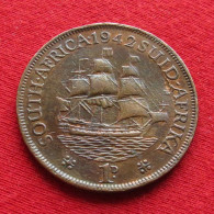 South Africa 1 Penny 1942 Without Star After Date   Africa Do Sul RSA Afrique Do Sud Afrika   W ºº - Sudáfrica