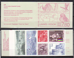 Sweden 1978 Carl Von Linné, Drawings From Lapplands Journey, Booklet MH 67 - MNH(**) - Unused Stamps