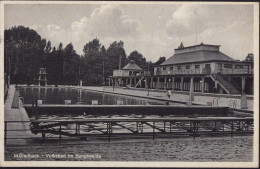 Gest. W-4050 Mönchengladbach Volksbad Bungtwald 1938 - Moenchengladbach